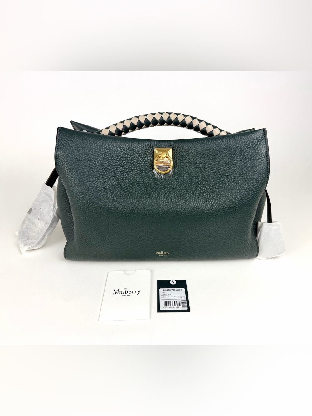 Mulberry Iris Satchel, medium size, NWT - Picture 3 of 13